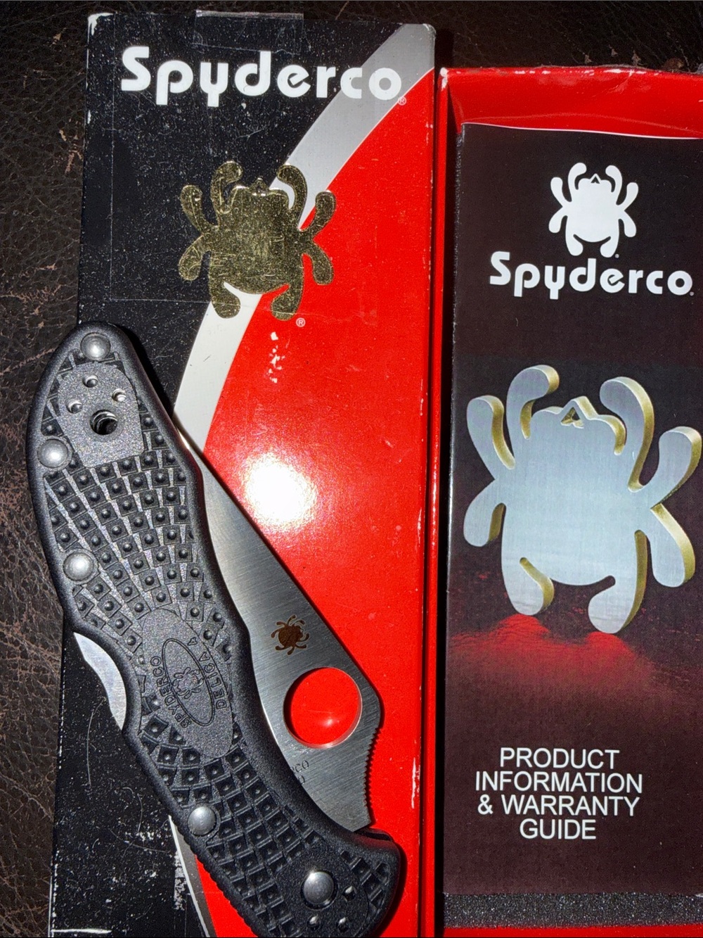 Spyderco Delica 4 Folding Pocket Knife (C11FPBK)